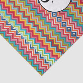 Papier Mousseline Tissu papier Chevron (Détail)