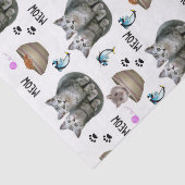 Papier Mousseline Tissu Papier Kitten Meow (Détail)