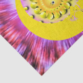 Papier Mousseline Tissu Papier Sun Moon (Détail)