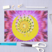 Papier Mousseline Tissu Papier Sun Moon (Artisanat)