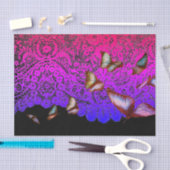 Papier Mousseline Tissu Papier Tissus TINT AVEC BOUTEILLES (Artisanat)