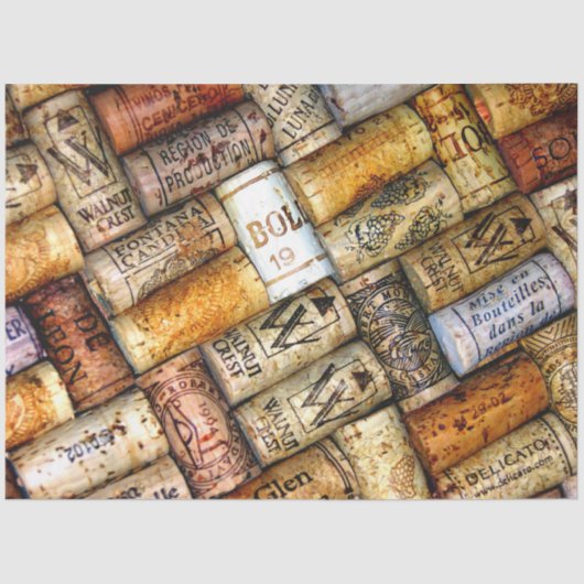 Papier Mousseline Tissu pour les amateurs de vin (Recto)