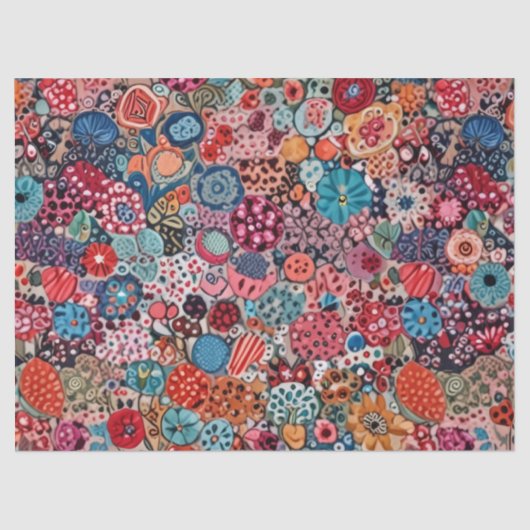 Papier Mousseline Tissue Paper (Recto)