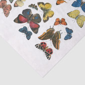 Papier Mousseline Tissue Paper butterfly decoupage (Détail)