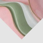 Papier Mousseline Tissue paper in stylish abstract graphic (Détail)