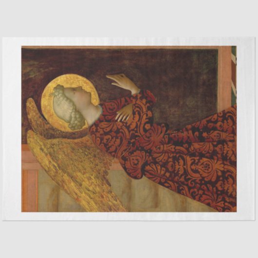 PAPIER MOUSSELINE TISSUE PAPIER : L'ANGEL GABRIEL : 1435 (Recto)