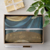 PAPIER MOUSSELINE TISSUE PAPIER : MADONNA & ENFANT : VENEZIANO : 146 (Cadeau)