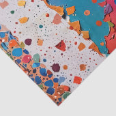 Papier Mousseline Tissue Ppaer (Détail)