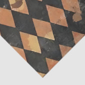 Papier Mousseline Tissus de l'arlequin d'automne pour le découpage (Détail)