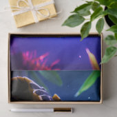 Papier Mousseline Tissus/papier de découpage de la tortue de mer (Cadeau)