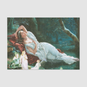 Papier Mousseline Titania Dormir Dans L'Art Lune Fée
