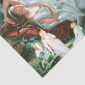 Papier Mousseline Titania Dormir Dans L'Art Lune Fée (Détail)