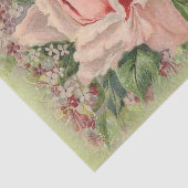 Papier Mousseline To My Love on Valentine's Day Floral Victorian (Détail)