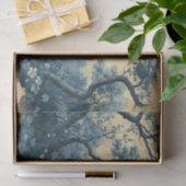 Papier Mousseline Toile de Jouy eaux tranquilles paysage (Cadeau)