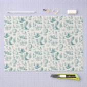 Papier Mousseline Toile du jouy (Artisanat)