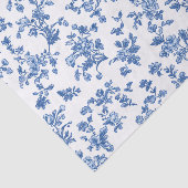 Papier Mousseline Toile Florale En vichy (Détail)