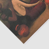 Papier Mousseline Toilette de mariée par Amrita Sher-Gil (Détail)