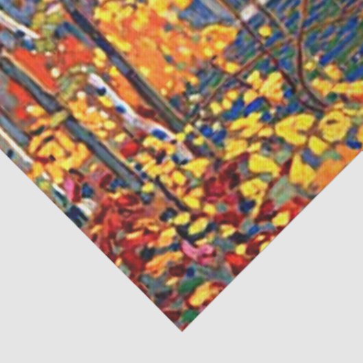 Papier Mousseline Tom Thomson - La Piscine (Détail)