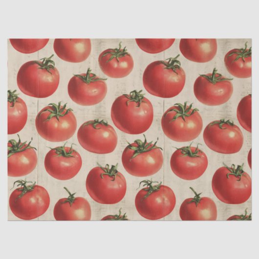 Papier Mousseline Tomate (Recto)