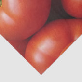Papier Mousseline Tomates mûres - Rouge clair, fraîche (Détail)