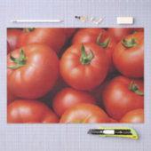 Papier Mousseline Tomates mûres - Rouge clair, fraîche (Artisanat)