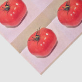 Papier Mousseline Tomates Ruby Rouge rose 4Yuko (Détail)