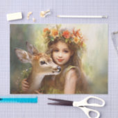 Papier Mousseline Tomber dans l'amour (Artisanat)