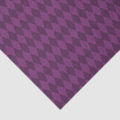 PAPIER MOUSSELINE TONS DE PURPLE DIAMOND JACQUARD MOTIF (Détail)