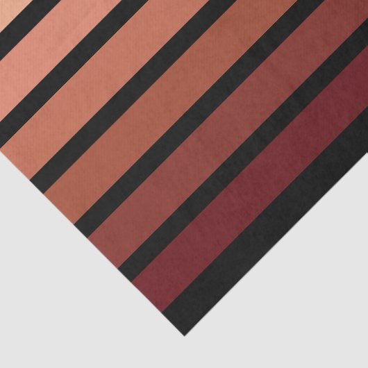 Papier Mousseline Tons Rouges Sur Noir (Détail)