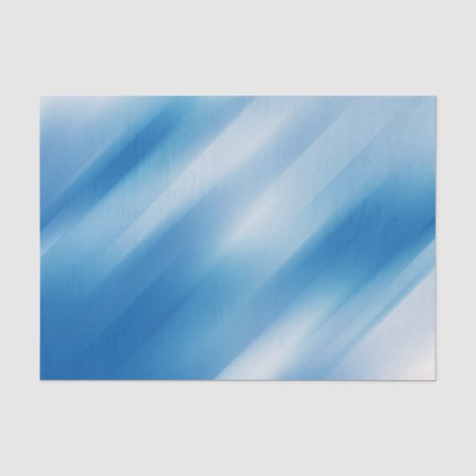 Papier Mousseline Topaz bleu (Recto)