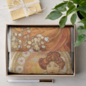 Papier Mousseline Topaz par Alphonse Mucha (Cadeau)