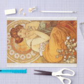 Papier Mousseline Topaz par Alphonse Mucha (Artisanat)