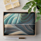 Papier Mousseline Topographic currents (Cadeau)