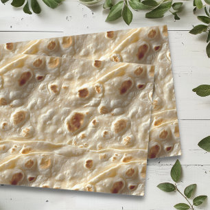 Papier Mousseline Tortilla de farine réaliste