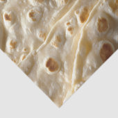 Papier Mousseline Tortilla de farine réaliste (Détail)