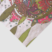 Papier Mousseline Tortue (Détail)