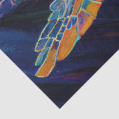 Papier Mousseline Tortue de mer (Détail)