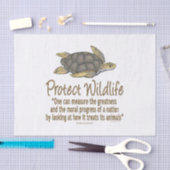 Papier Mousseline Tortue de mer (Artisanat)