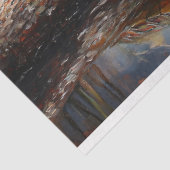 Papier Mousseline Tortue mignonne sur le rond Everglades Découpage (Détail)