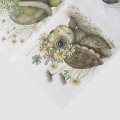 Papier Mousseline Tortues de bébé (Détail)