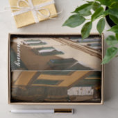 Papier Mousseline Toscane. Italie. Cortona. (Cadeau)