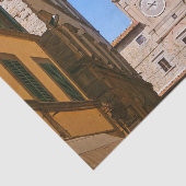 Papier Mousseline Toscane. Italie. Cortona. (Détail)