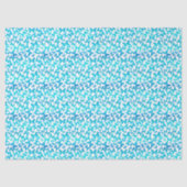 Papier Mousseline Toss papillon (Turquoise) (Recto)