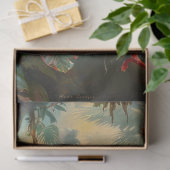 Papier Mousseline Toucan tropical (Cadeau)