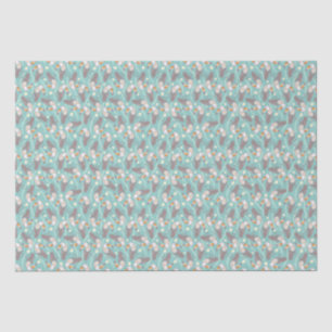 Papier Mousseline Toucans exotiques tendance