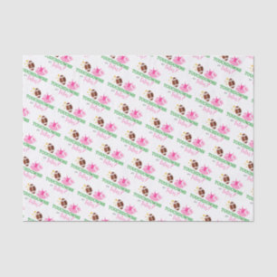 Papier Mousseline Touchdowns ou Tutus Genre Reveal Party