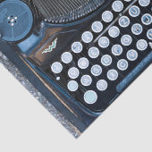 Papier Mousseline Touches d'ancienne machine à écrire 10lb Papier de (Détail)