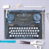 Papier Mousseline Touches d'ancienne machine à écrire 10lb Papier de (Artisanat)