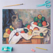 Papier Mousseline Toujours la vie avec les fruits, Paul Cezanne (Artisanat)