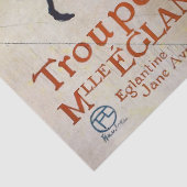 Papier Mousseline Toulouse-Lautrec - Troupe de Mlle Eglantine (Détail)